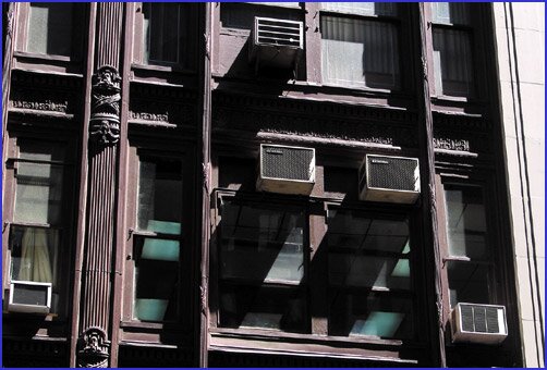 Air conditioners, midtown 40's