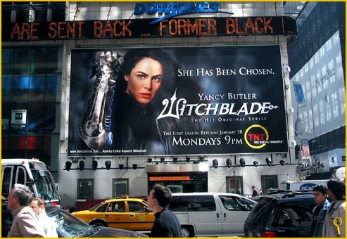 Witchblade Billboard, 1 Times Square